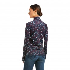 *Clearance* Ariat Women's Lowell 2.0 1/4 Zip Base Layer (Team Print)