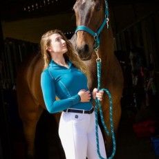 Woof Wear Ladies Performance Riding Shirt (Ocean)