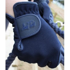 Mark Todd Adults Super Riding Gloves (Navy)