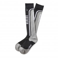 AriatTek Slimline Performance Socks (Black/Sleet)