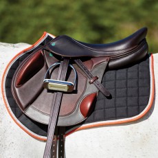 Weatherbeeta Therapy-Tec All Purpose Saddle Pad (Black/Silver/Red)