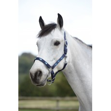 Saxon Dove Headcollar (Navy/Light Blue)