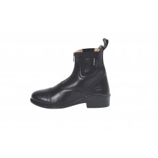 Dublin Ladies Evolution Zip Front Paddock Boots (Black)