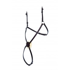 Collegiate Mono Crown Grackle Noseband (Brown)