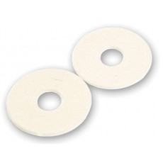 Korsteel Rubber Bit Guards - Pair (White)