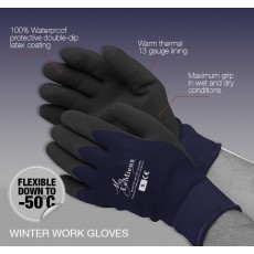 LeMieux Winter Work Gloves (Navy)