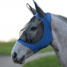 Weatherbeeta Stretch Eye Saver With Ears (Royal Blue/Black)