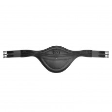 Mark Todd (Clearance) Deluxe Leather Elasticated Stud Girth (Black)