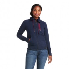 Ariat Women's Team Logo Full Zip Sweatshirt (Team)