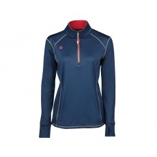 Dublin Ladies Rada Softshell 1/4 Zip Midlayer (Ink Navy)