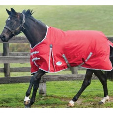 Weatherbeeta ComfiTec Classic Turnout Standard 100g Med/Lite (Red/Silver/Navy)