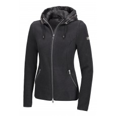 Pikeur Ladies Antonia Full Zip Hooded Fleece (Gripey Melange)