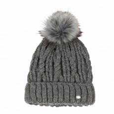 Pikeur Ladies PomPom Hat (Middle Grey)