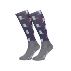 LeMieux Junior Footsies Socks (Seahorse)