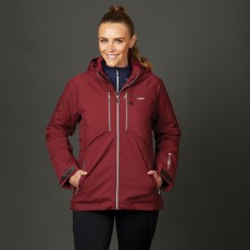 Weatherbeeta Ladies Tania Waterproof Jacket (Burgundy)