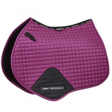 Weatherbeeta Prime Jump Shaped Saddle Pad (Red Violet)