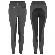 Pikeur Winter Candela Contrast Grip Full Seat Breeches (Grey)