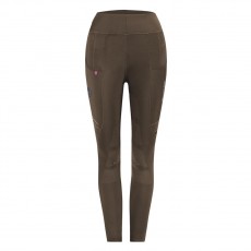 Cavallo Lin Grip Ladies Winter Riding Leggings (Fossil)