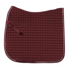 Eskadron Basics Dressage Saddlepad (Burgundy/Silver)