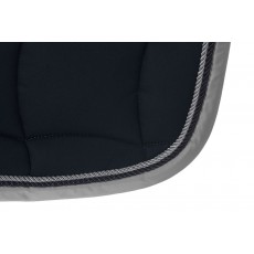 Eskadron Performance Contrast Dressage Saddlepad (Black/Grey)