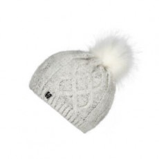 Cavallo Olaya Knitted Sparkly Hat (Creme)