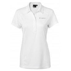 Stierna Ladies Halo Short Sleeve Polo (White)