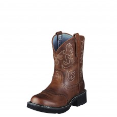 Ariat (Sample) Women's Fatbaby Saddle Western Boot (Russet Rebel) (Size 4.5)