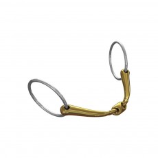 Neue Schule Tranz Lozenge Loose Ring Snaffle (16mm Mouthpiece/70mm Ring)