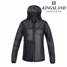 Kingsland Ladies Bastide Rain Jacket (Black Transparent)