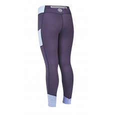 Dublin Ladies Power Performance Mid Rise Colour Block Tights (Blue)