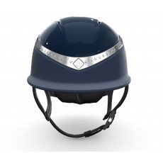 Charles Owen Halo CX Riding Hat (Midnight Gloss/Platinum Constelation Ring/Midnight Matt)