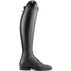 Petrie Luca Tall Riding Boot (Black/Honeycomb Top)