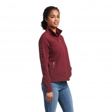 Ariat Women's Agile Softshell Jacket (Zinfandel)