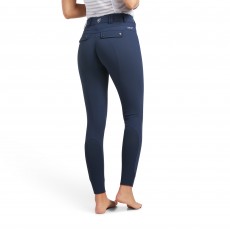 Ariat Women's Tri Factor Grip Knee Patch Breeches (Blue Nights)