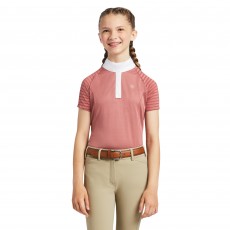 Ariat Youth's Aptos Vent Show Shirt (Antique Rubia)