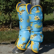 Weatherbeeta 1200D Wide Tab Travel Boots (Bee Print)