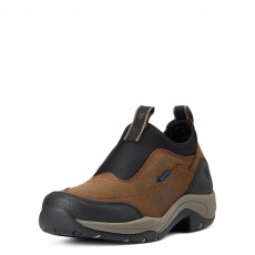 Ariat Women's Terrain Ease Waterproof Boots (Oily Distressed Brown)
