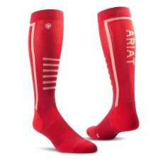 AriatTek Slimline Performance Socks (Red/Punch)