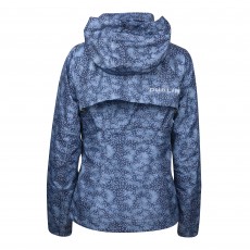 Dublin Ladies Cortina Printed Waterproof Jacket (Blueberry Navy Print)