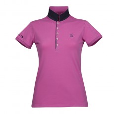 Dublin Ladies Lily Cap Sleeve Polo (Red Violet)