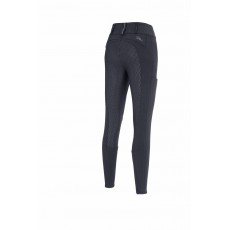 Pikeur Ladies Candela Glamour Grip Full Seat Breeches (Dark Shadow Grey)