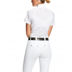 Ariat (B Grade Sample) Women's Marquis Vent Show SS Shirt (White Volte)