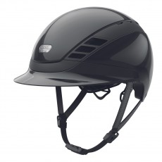 Abus x Pikeur AirLuxe Pure Riding Hat (Shiny Black)