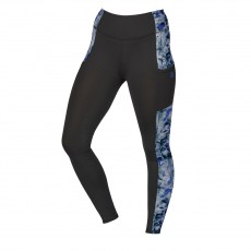 Dublin Ladies Zora Print Full Grip Tights (Black)