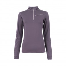 Cavallo Ladies Elfa Stand-Up Collar Baselayer (Plum)