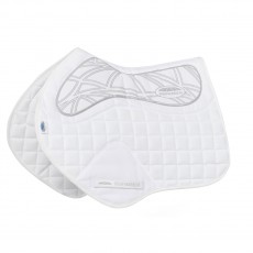 Weatherbeeta Ultra Grip Jump Saddle Pad (White)