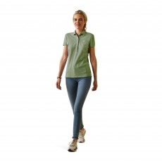 Ariat Womens Prix 2.0 Polo (Basil)