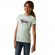 Ariat Youth Harmony T-Shirt (Aqua Foam)