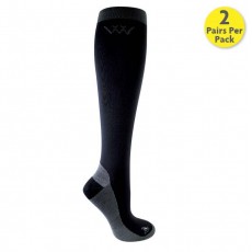 Woof Wear Competition Riding Socks (Black)