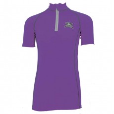 Woof Wear Young Rider Short Sleeve Shirt (Ultra Violet)